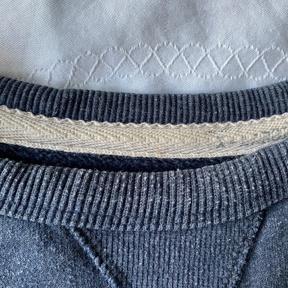 Jack & Jones Vintage Cloth Co. Men's Long‎ Sleeve Heavy Sweatshirt Charcoal Gray - Picture 5 of 12